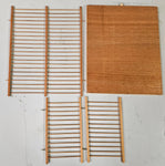 VTG Four Tier Allied Enterprises Decorative Bamboo Wood Bird House Cage Pagoda