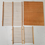 VTG Four Tier Allied Enterprises Decorative Bamboo Wood Bird House Cage Pagoda