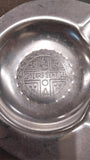 5 Variety Tin Ashtrays Round Square Diamond Jubilee 1901-1976 Turtle Creek ACOA