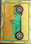 1949 MG TC Morris Motors Sports Car Gold Plated Specifications Collectible Plaqu