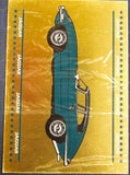 1967 Jaguar E-Type 4.2 Litre FHC Gold Plated Specifications Collectible Plaque