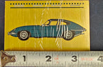 1967 Jaguar E-Type 4.2 Litre FHC Gold Plated Specifications Collectible Plaque