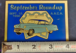 Virginia Peninsula September Round Up Car Show Fort Monroe Sticker Badges Lot