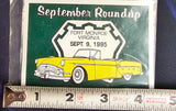 Virginia Peninsula September Round Up Car Show Fort Monroe Sticker Badges Lot