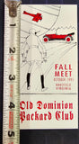 VTG 1995 Wakefield Virginia Old Dominion Packard Club Fall Meet Car Show Badge