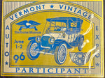 VTG Shelburne Museum Vermont Vintage Automobile Expo Participant Car Show Badge