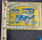VTG Shelburne Museum Vermont Vintage Automobile Expo Participant Car Show Badge