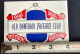 Old Dominion Packard Club 1996 Tour Gettysburg Pennsylvania Collectible Badge