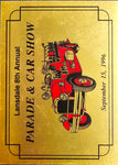 VTG 1996 Lansdale Pennsylvania 8th Annual Parade Car Show Participant Badge