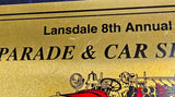 VTG 1996 Lansdale Pennsylvania 8th Annual Parade Car Show Participant Badge