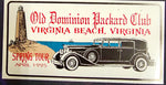 Old Dominion Packard Club Spring Tour April 1995 Virginia Beach Collectible Badg