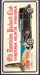 Old Dominion Packard Club Spring Tour April 1995 Virginia Beach Collectible Badg