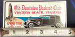Old Dominion Packard Club Spring Tour April 1995 Virginia Beach Collectible Badg