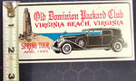 Old Dominion Packard Club Spring Tour April 1995 Virginia Beach Collectible Badg