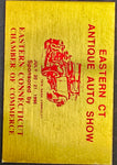 Eastern Connecticut Chamber of Commerce 1996 Antique Auto Show Participant Badge