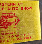 Eastern Connecticut Chamber of Commerce 1996 Antique Auto Show Participant Badge