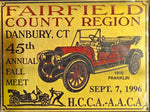 Fairfield County Danbury Connecticut 45th Annual Meet 1996 Participant Badge