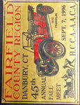 Fairfield County Danbury Connecticut 45th Annual Meet 1996 Participant Badge