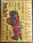 Fairfield County Danbury Connecticut 45th Annual Meet 1996 Participant Badge