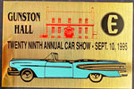Gunston Hall Virginia 29th Annual Car Show September 1995 Participant Badge