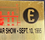 Gunston Hall Virginia 29th Annual Car Show September 1995 Participant Badge