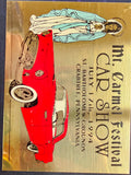 Mt. Carmel Festival Crabtree Pennsylvania July 1994 Car Show Participant Badge