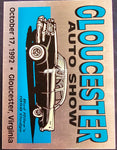 Gloucester Virginia October 1992 Antique Vintage Car Show Participant Badge