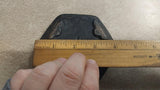 Vintage Black Orange Texture Hexagon Made in Japan Ashtray Tabacco Cigarette