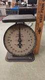 Vintage American Family Scale Weighs 25 Pounds by Ounces Kitchen Baby Green