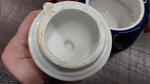 Bella Casa By Ganz Ceramic Tea Single Set Strawberries Lemons Cup Tea Pot Fruit