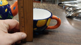 Bella Casa By Ganz Ceramic Tea Single Set Strawberries Lemons Cup Tea Pot Fruit