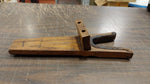 Vtg Oak Wood Rustic Boot Puller Jack Double Strength Rubber? 12" Entry Way Decor