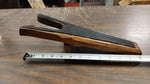 Vtg Oak Wood Rustic Boot Puller Jack Double Strength Rubber? 12" Entry Way Decor