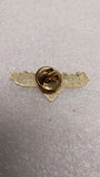 Small Vintage Harley Davidson New York Cafe Pin Red Black Gold 1.5 In