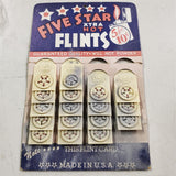 VTG Five Star Xtra Hot Flints Store Display Merchandise Memorabilia Collectible