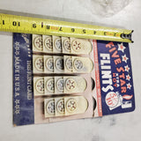 VTG Five Star Xtra Hot Flints Store Display Merchandise Memorabilia Collectible