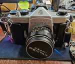VTG Asahi Pentax Spotmatic 35mm Camera w/Takumar 1:35/135 Quanatary 1:2:8