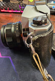 VTG Asahi Pentax Spotmatic 35mm Camera w/Takumar 1:35/135 Quanatary 1:2:8