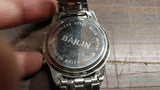 Lof of 6 Pocket Wrist Watches Untested Parts Repair Quartz Bailin Military Park
