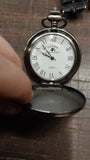 Lof of 6 Pocket Wrist Watches Untested Parts Repair Quartz Bailin Military Park