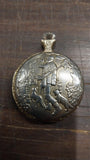 Lof of 6 Pocket Wrist Watches Untested Parts Repair Quartz Bailin Military Park