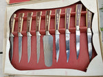 Vintage Sheffield Regent Knife Cutlery Set England 19pc Fancy Kitchenwa Treasure