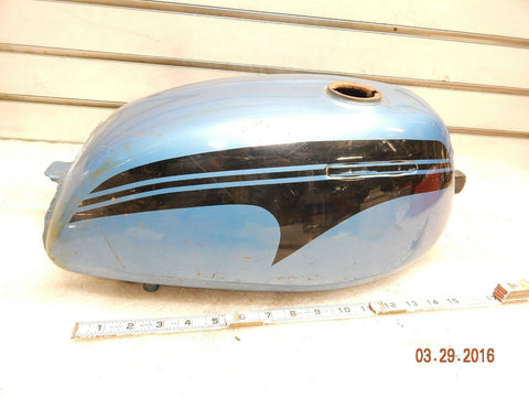 Gas Fuel Petrol Tank Honda CL 175 Vintage Orig Factory paint Strato blue CL175