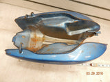 Gas Fuel Petrol Tank Honda CL 175 Vintage Orig Factory paint Strato blue CL175