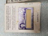 1938 Elks Pin Badge New on Card Vintage Antique Washington State Fraternal Org
