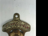 VINTAGE COCO-COLA STARR X WALL MOUNT METAL BOTTLE OPENER U.S.A