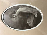 VINTAGE BRIDAL PHOTOS IN FRAME WEDDING DRESS BEAUTY WOMAN 3 PICTURES
