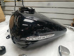 Black Gas Tank Harley Touring Ultra LImited Road Street Glide FLHX 2008^ Emblems