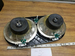 Dual Headlights Harley Road Glide FLTR OEM Halogen Logo Bulbs 2009