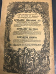 VTG Antique July 1861 Blackwood's Edinburgh New York Magazine American Edition